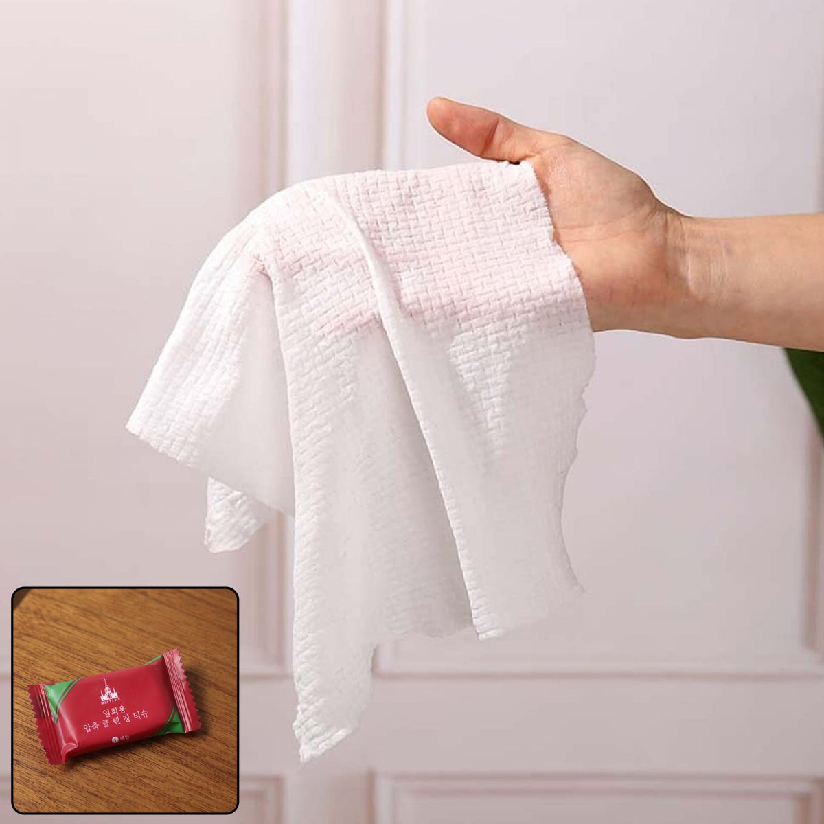 Disposable Travel Towel – Ultra Soft & Quick-Dry – close-up