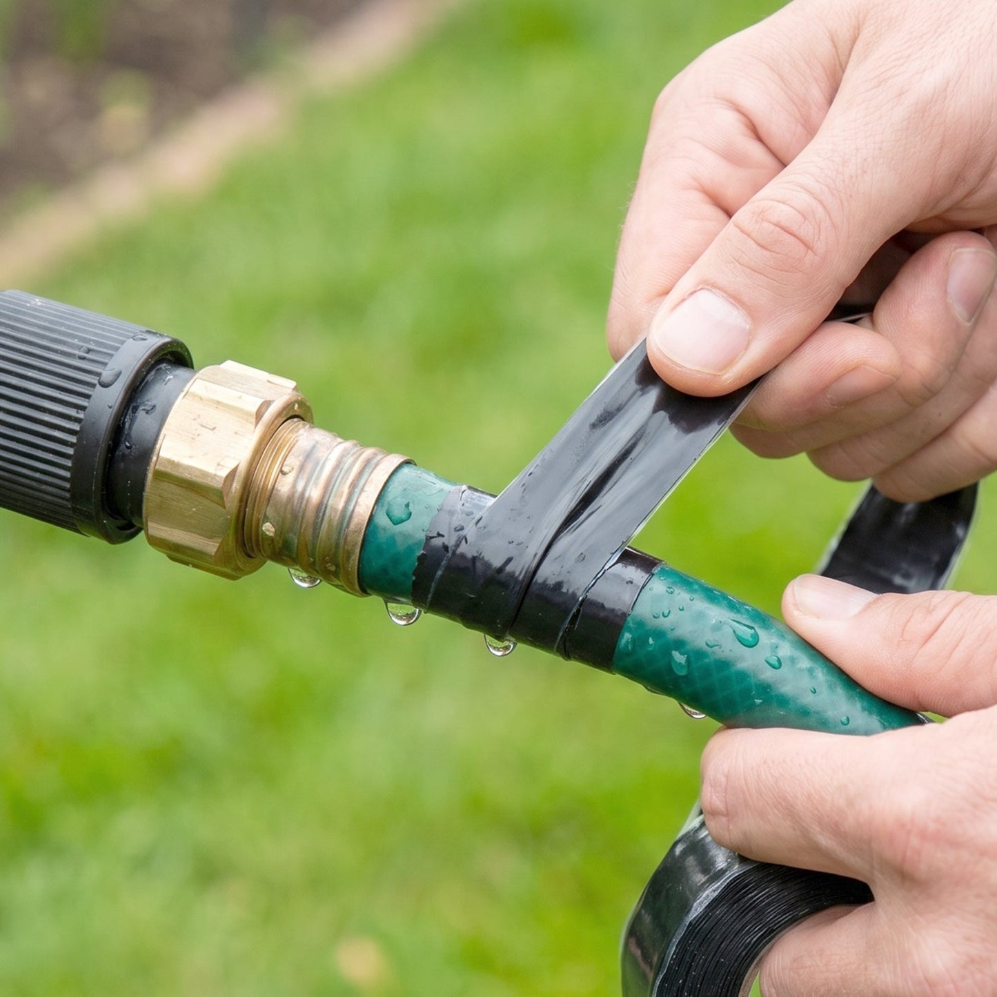 Uses of waterproof silicone tape for electrical and plumbing repairs