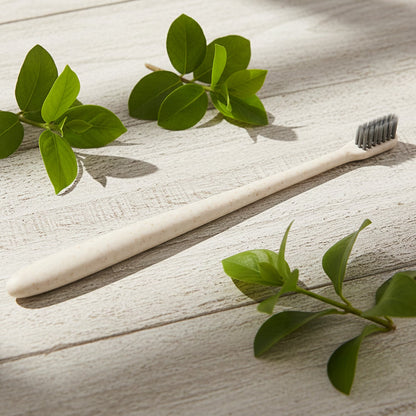 Soft-bristle Toothbrush – Wheat Straw for Gentle Care – detail view