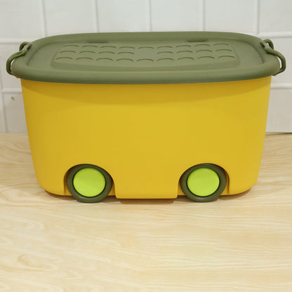 Durable 25 litre wheeled storage box for versatile storage