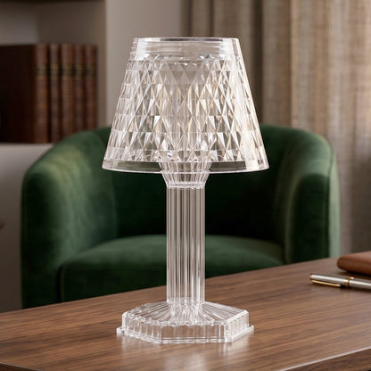 Crystal Table Lamp – Cup Shape LED Bedside Light – view 7