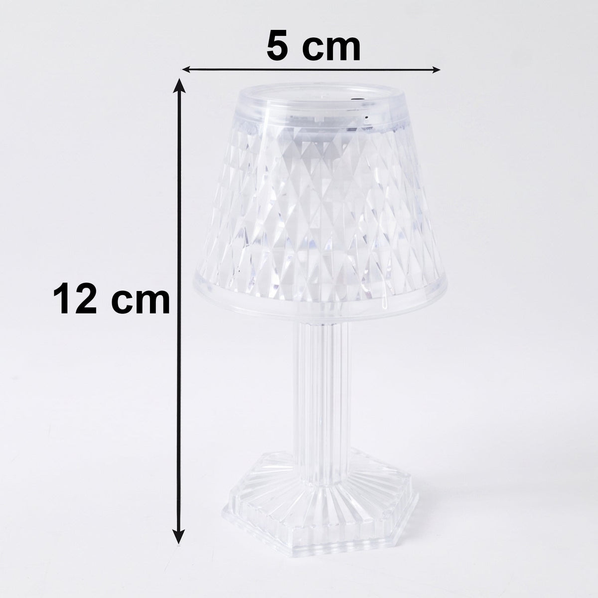 Crystal Table Lamp – Cup Shape LED Bedside Light – view 6