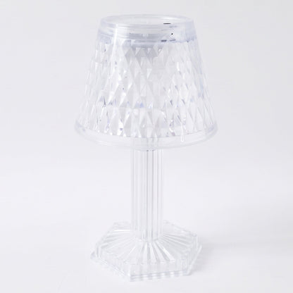 Crystal Table Lamp – Cup Shape LED Bedside Light – alternate view