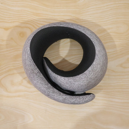 Lightweight plush travel neck pillow for flights and road trips