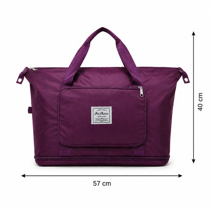 Foldable Travel Bag – Expandable, Waterproof Weekender – view 6