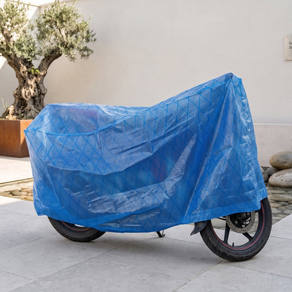 Two wheeler cover for scooters and motorcycles, 152 x 70 cm