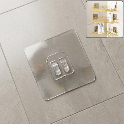 Adhesive Wall Hook – Transparent, Heavy Duty