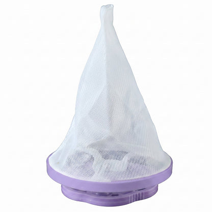 Mesh filter lint collection detail