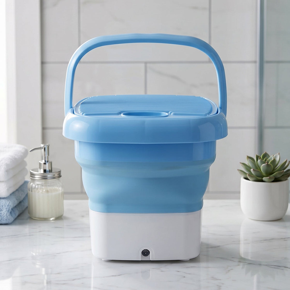 Mini Portable Washing Machine – Foldable & Compact – view 8