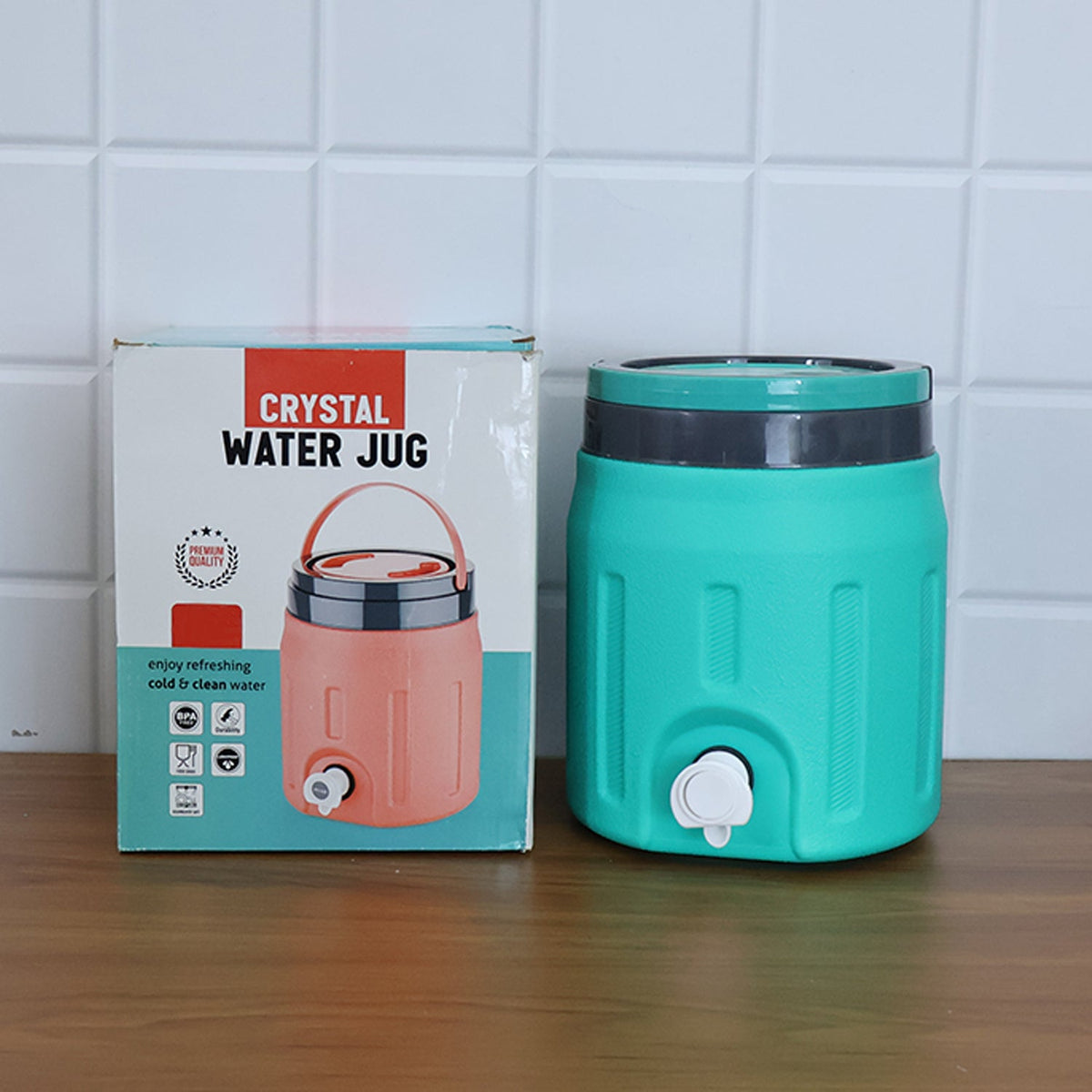 Insulated Water Jug 4L – Keeps Water Refreshingly Cool – view 8