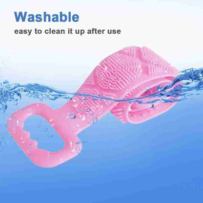 Silicone Back Scrubber – Eco-Friendly Body Cleaning – close-up