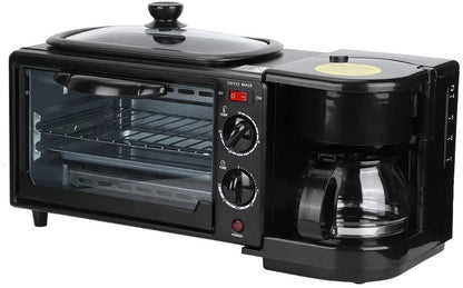 3-in-1 Breakfast Maker – Toaster Oven, Grill & Coffee – view 14