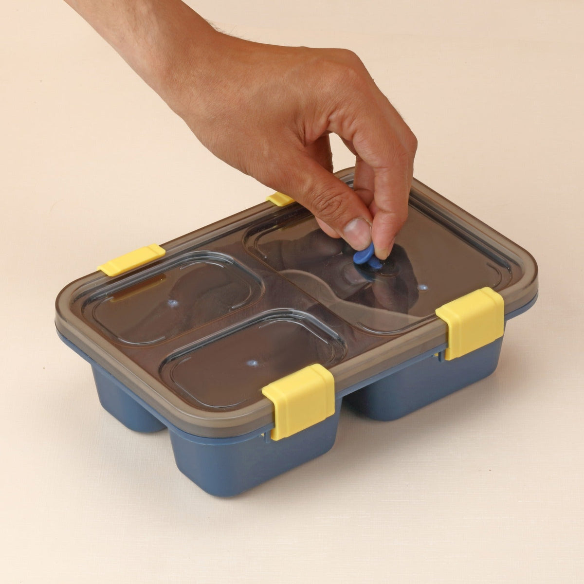 Kids Lunch Box – 3-Compartment, Leak-Proof Tiffin – alternate view