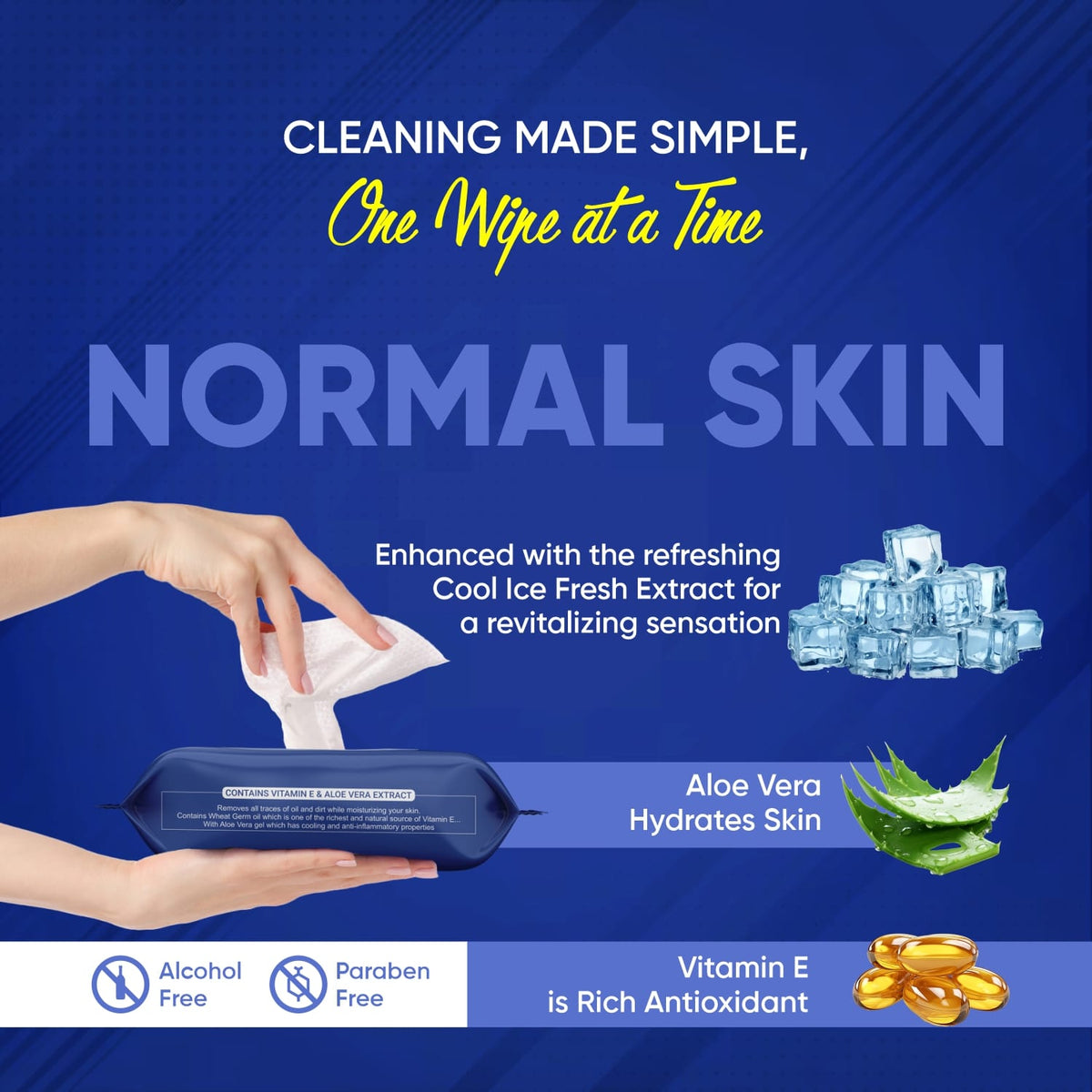 Wet Face Wipes – Hydrating & Alcohol-Free – view 10
