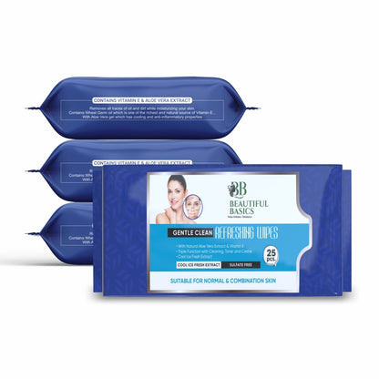 Wet Face Wipes – Hydrating & Alcohol-Free – side view