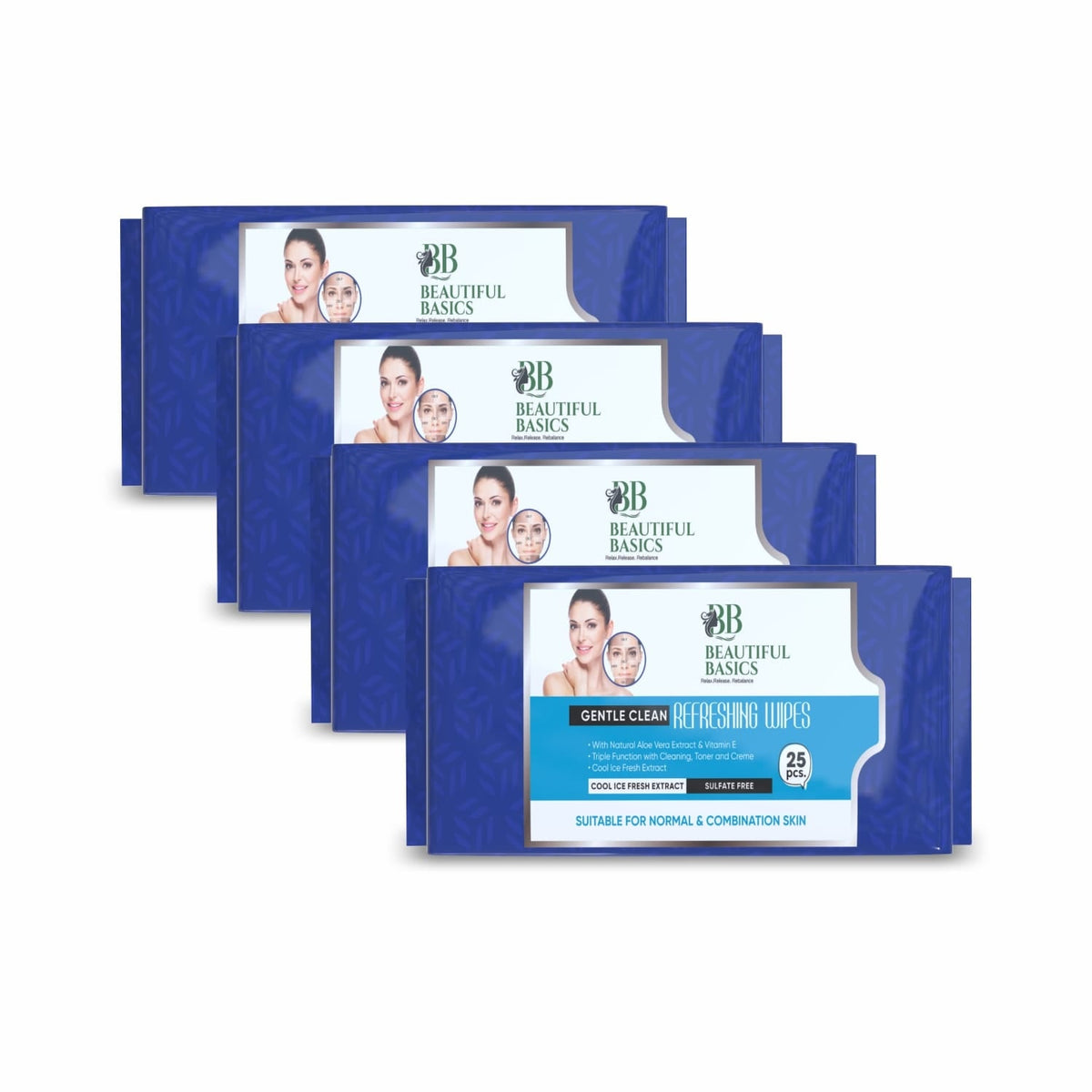 Wet Face Wipes – Hydrating & Alcohol-Free – alternate view