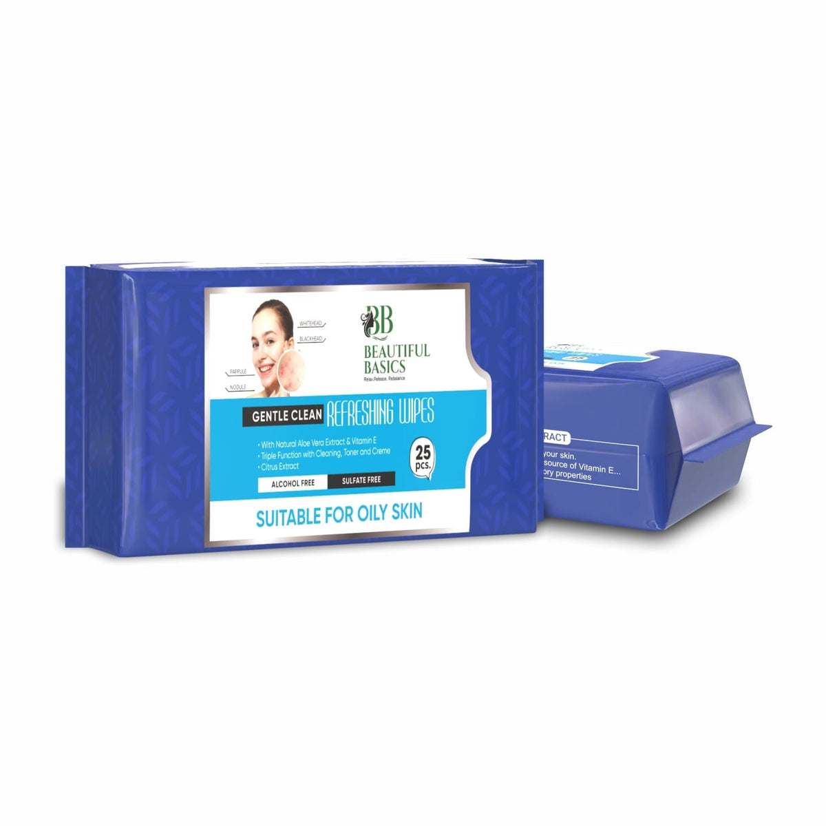Facial Cleansing Wet Wipes – Fruit Extract, 25 Count – view 9