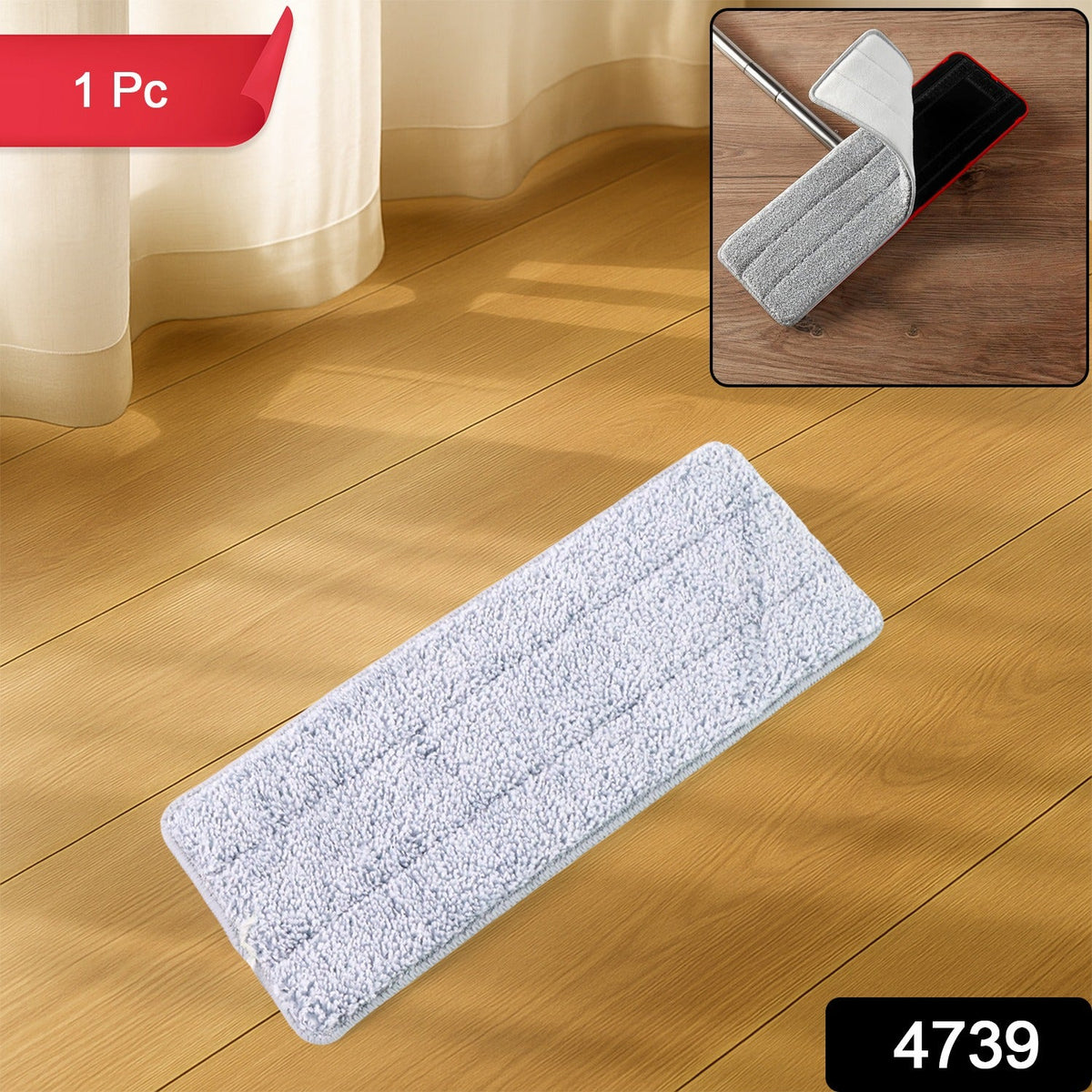 Microfiber Mop Pad Replacement – Reusable – side view