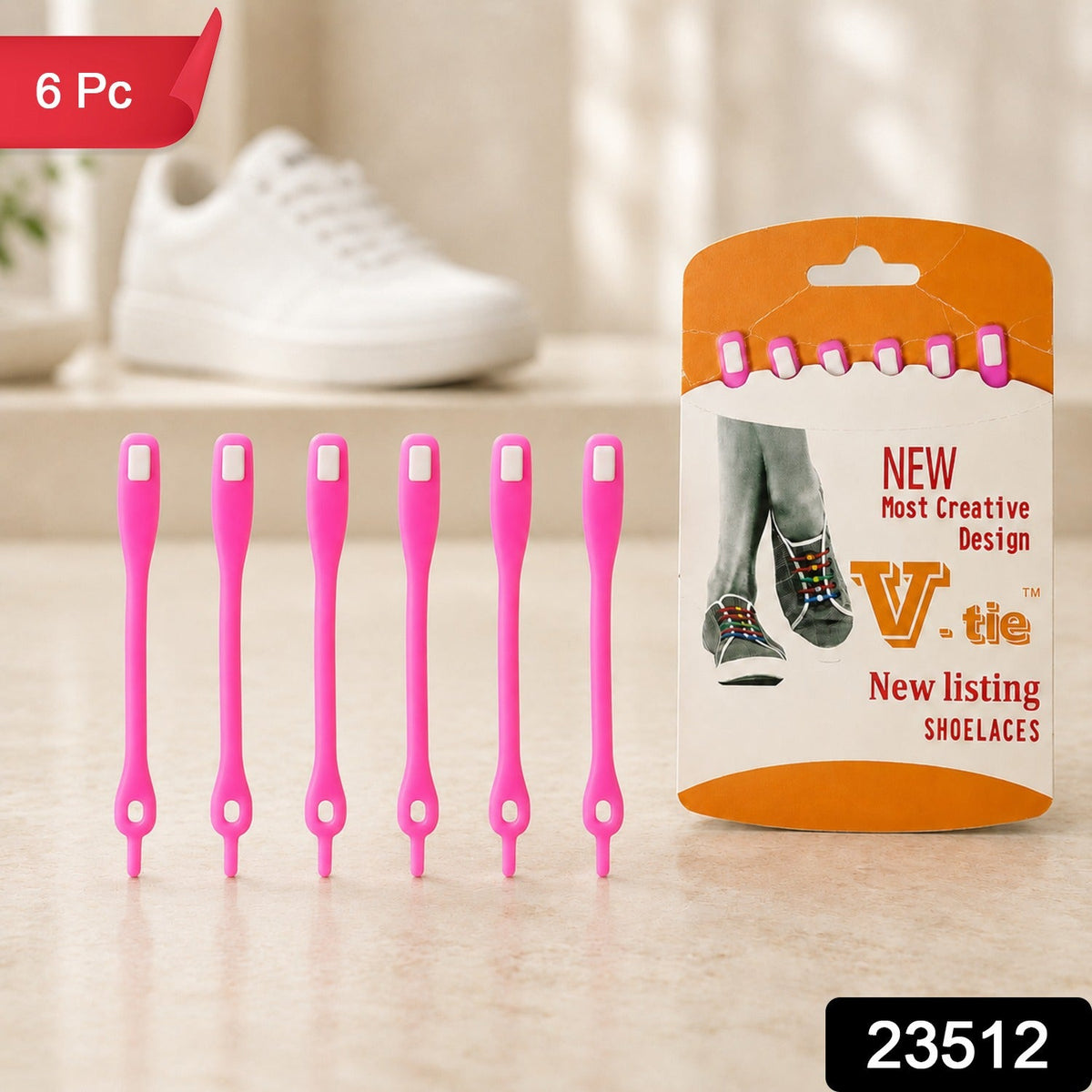 Stretchable Silicone Shoelaces No Tie Elastic Laces – side view