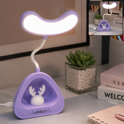 LED Desk Light – Eye-Caring USB Rechargeable Lamp