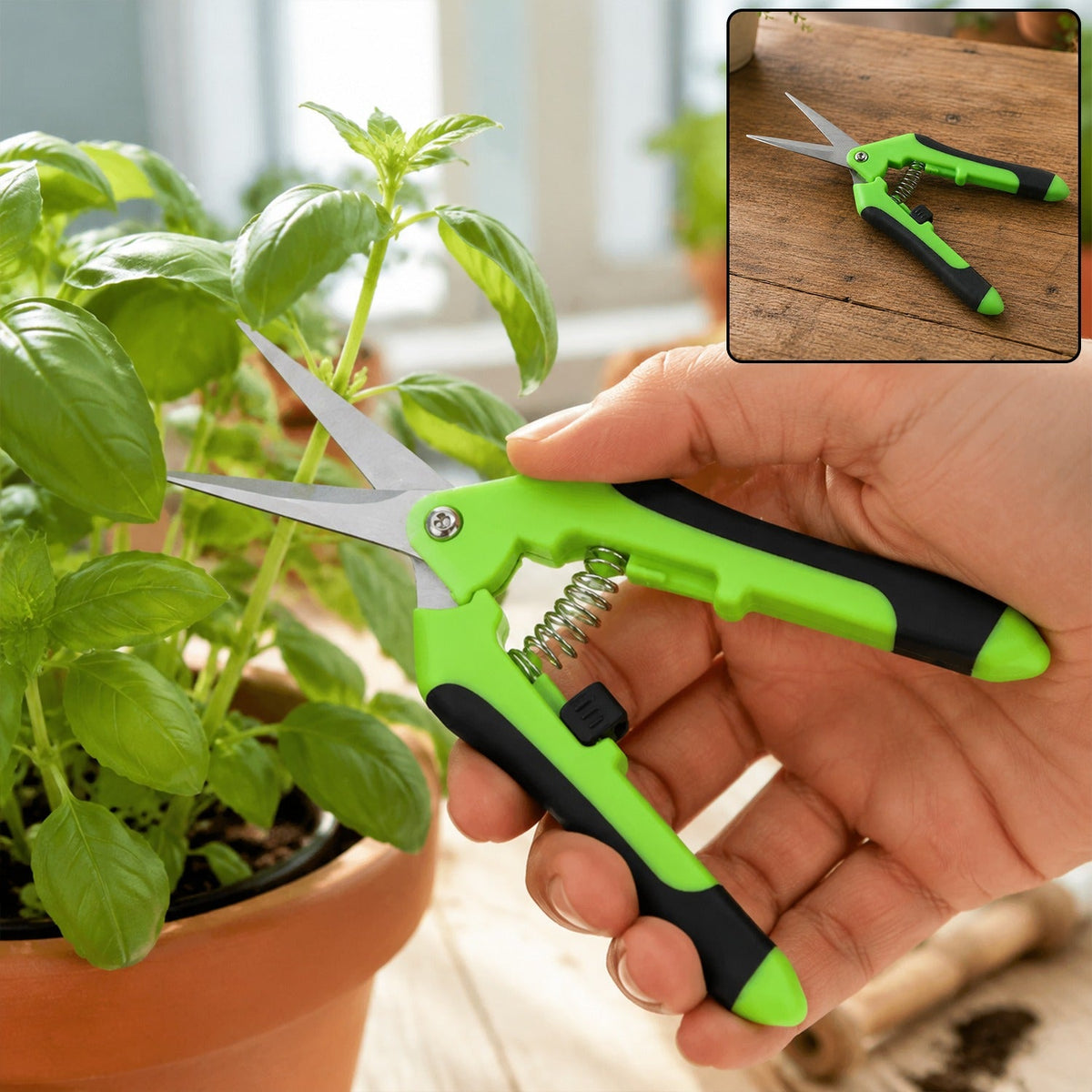 Micro Garden Snip – Ultra-Sharp Pruning Scissors