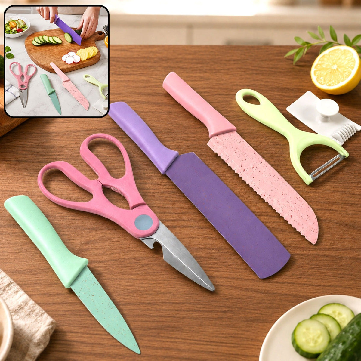 Kitchen Knife set – Professional 6-Piece High Carbon Steel