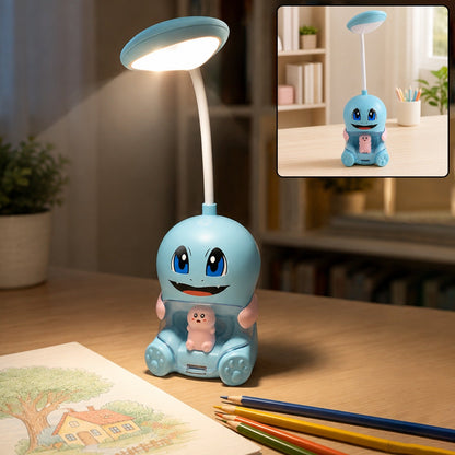 Cartoon LED Desk Lamp – Eye Protection, USB Charging – close-up