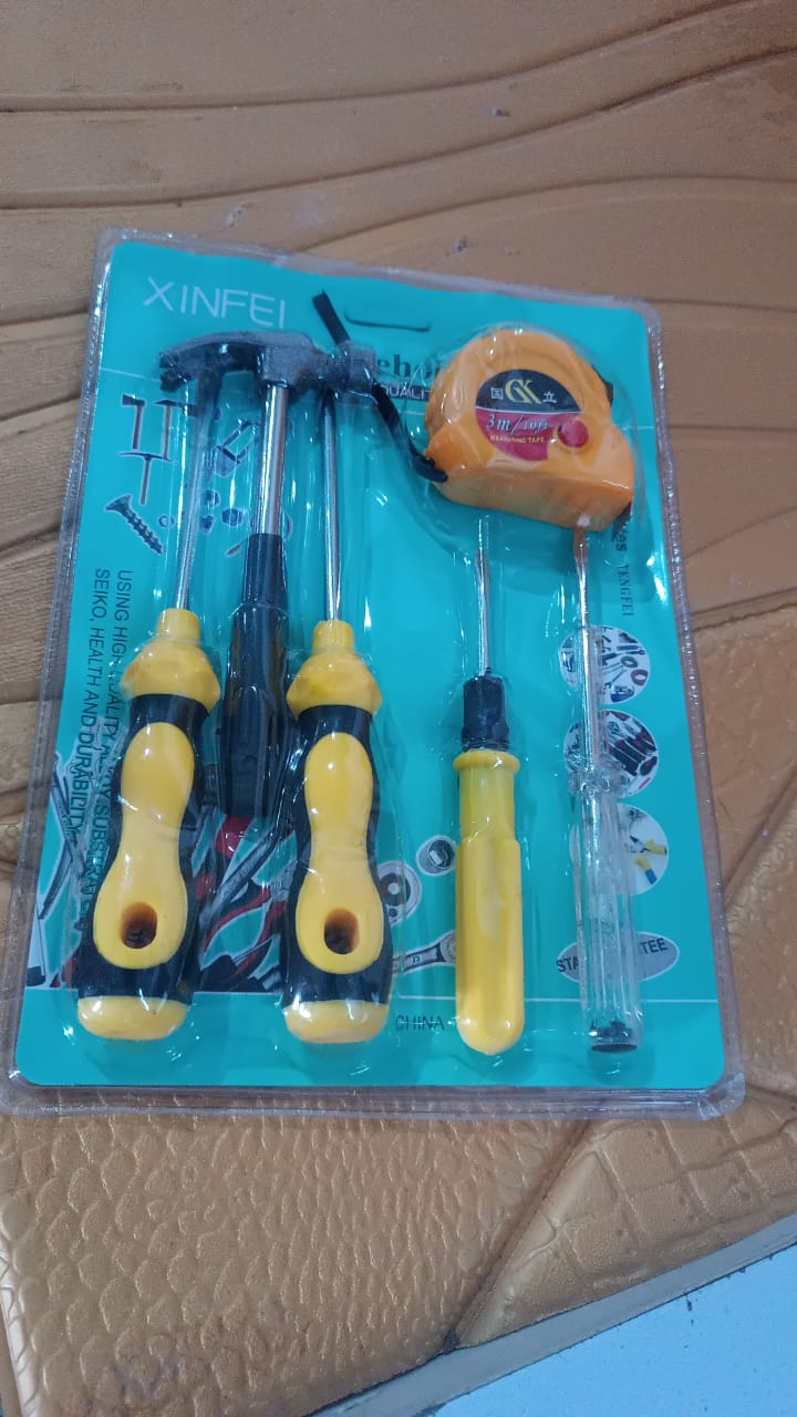 6-in-1 Hand Tool Kit – Durable Screwdrivers – view 7