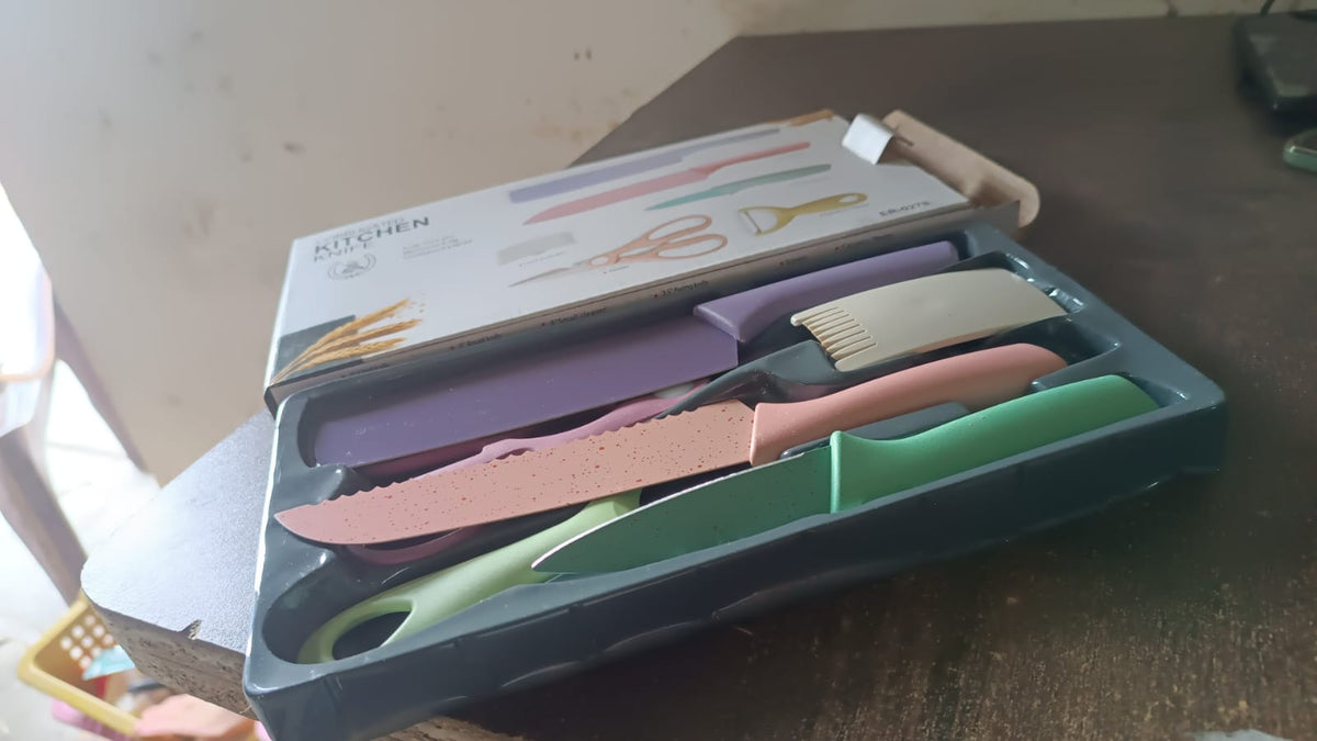 Kitchen Knife set – Professional 6-Piece High Carbon Steel – view 7