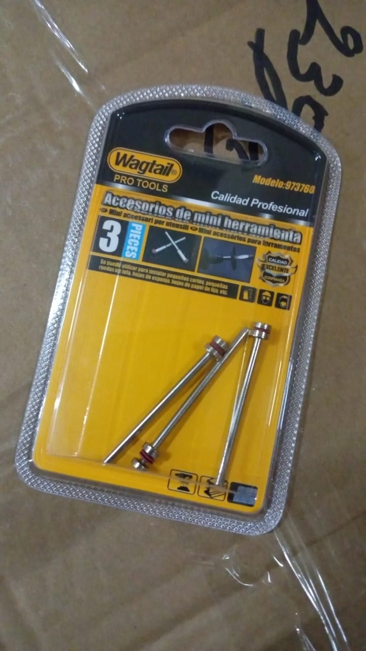 Cut-Off Wheel Mandrels – 3 pcs set for Rotary Tools & More – view 8