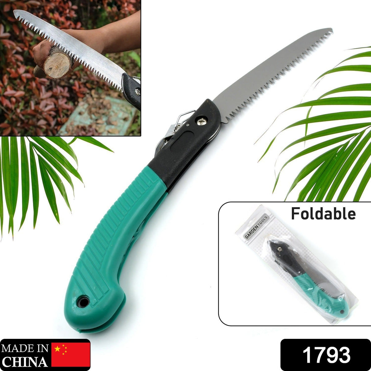 Folding Handsaw – Multi-Purpose Pruning Tool – side view