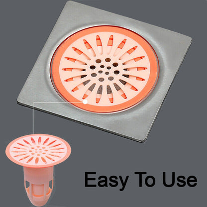 Silicone Floor Drain Stopper – Anti-Odor Hair Trap – alternate view