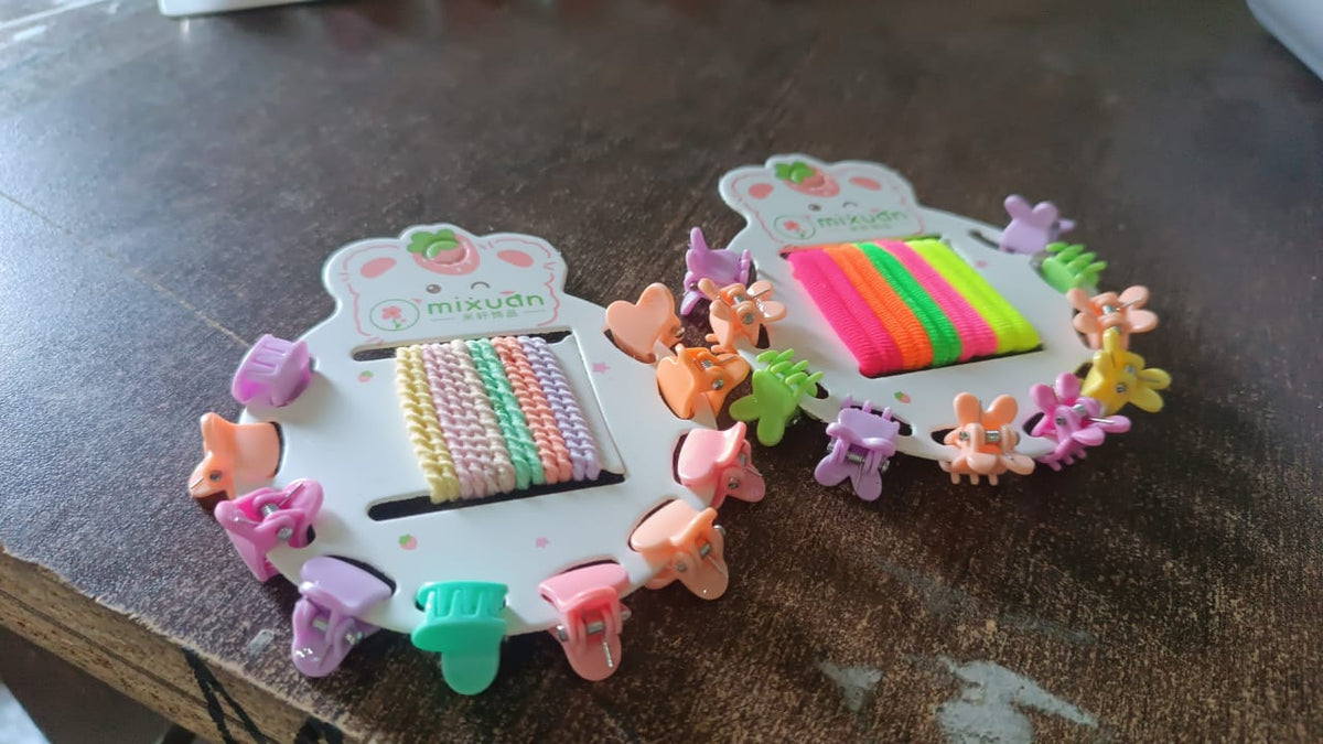 Kids Hair Accessories set – 22 pcs Mix Design – view 7