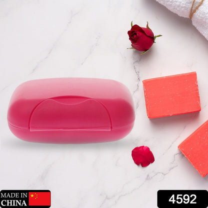 Travel Soap Box – Waterproof & Leakproof Plastic – side view