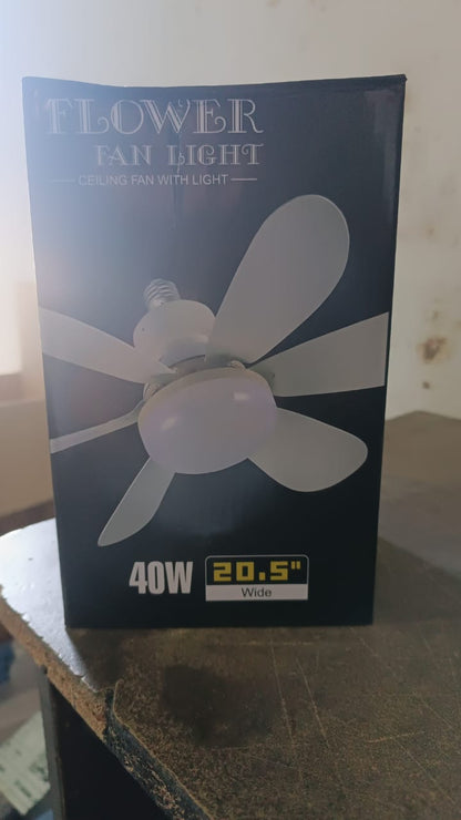 LED Ceiling Fan – Remote Control, Triple Light – view 9