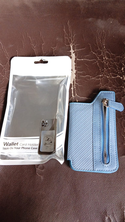 Adhesive Card Phone Holder – Zipper Pocket Wallet – view 10