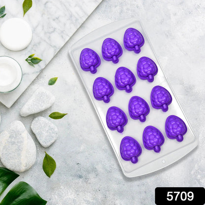 Silicone Blueberry Shape Ice Cube Tray – side view
