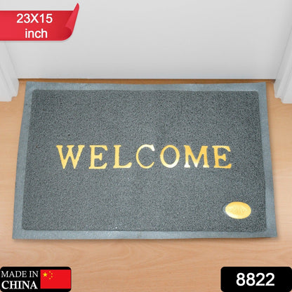 Welcome Door Mat – Heavy Duty Waterproof Anti-Slip Mat – side view