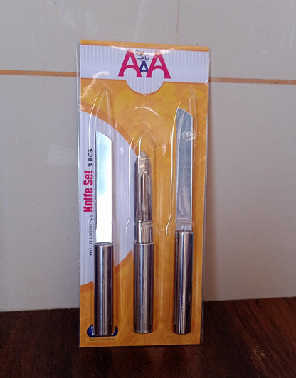 Kitchen Knife set – 3-Piece Stainless Steel Sharp Knives – view 8