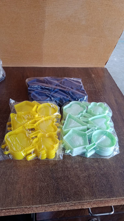 Plastic Cookie Cutter set – 6-Pc Assorted Baking Moulds – view 7