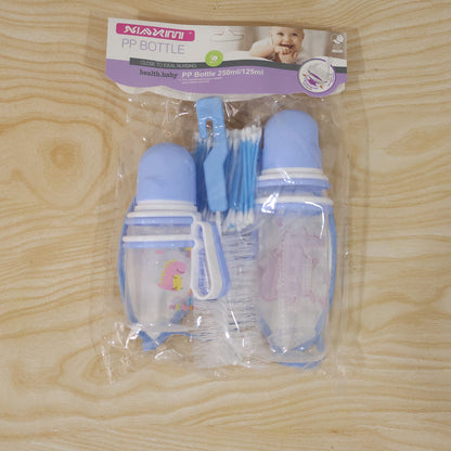 Plastic Baby Feeding Bottle set with Bib Brush – view 10