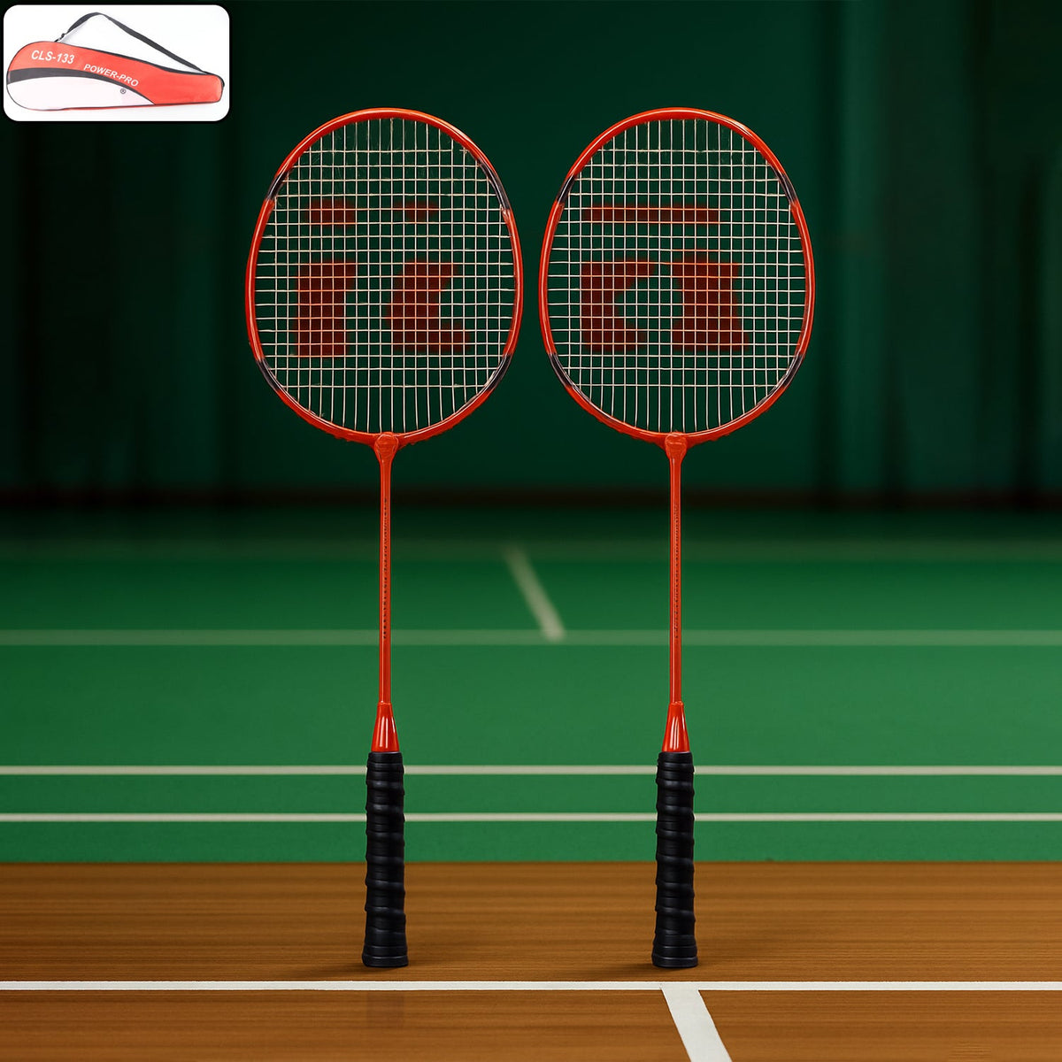Kids Badminton Racket set – Lightweight with Carry Bag – view 9