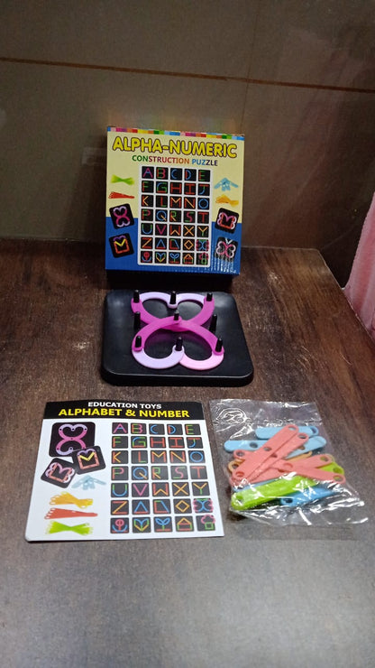 Alphabet Numeric Puzzle – Educational Toy for Kids – view 7