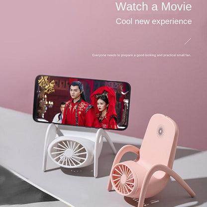 Portable Phone Holder Fan – Handheld & Multi-Function – alternate view