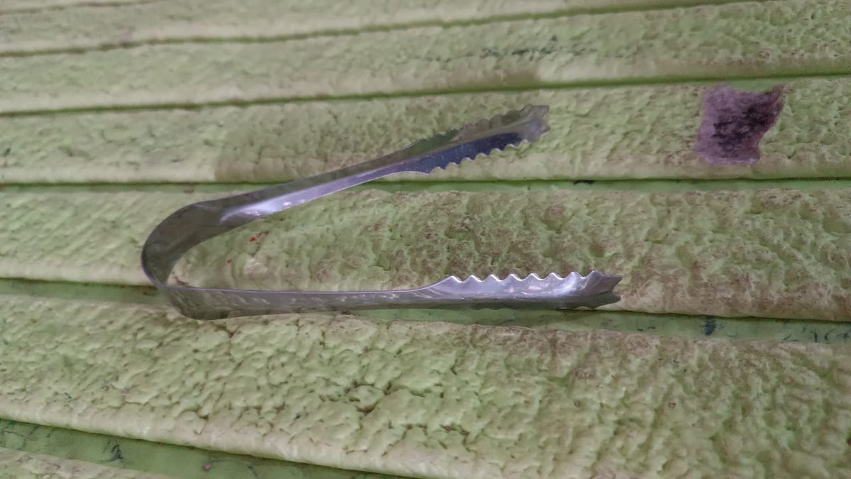 Stainless Steel Tongs – 13cm Ice & Sugar Serving – view 9