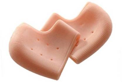 Silicone Gel Heel Socks – Dry Cracked Heel Repair – detail view