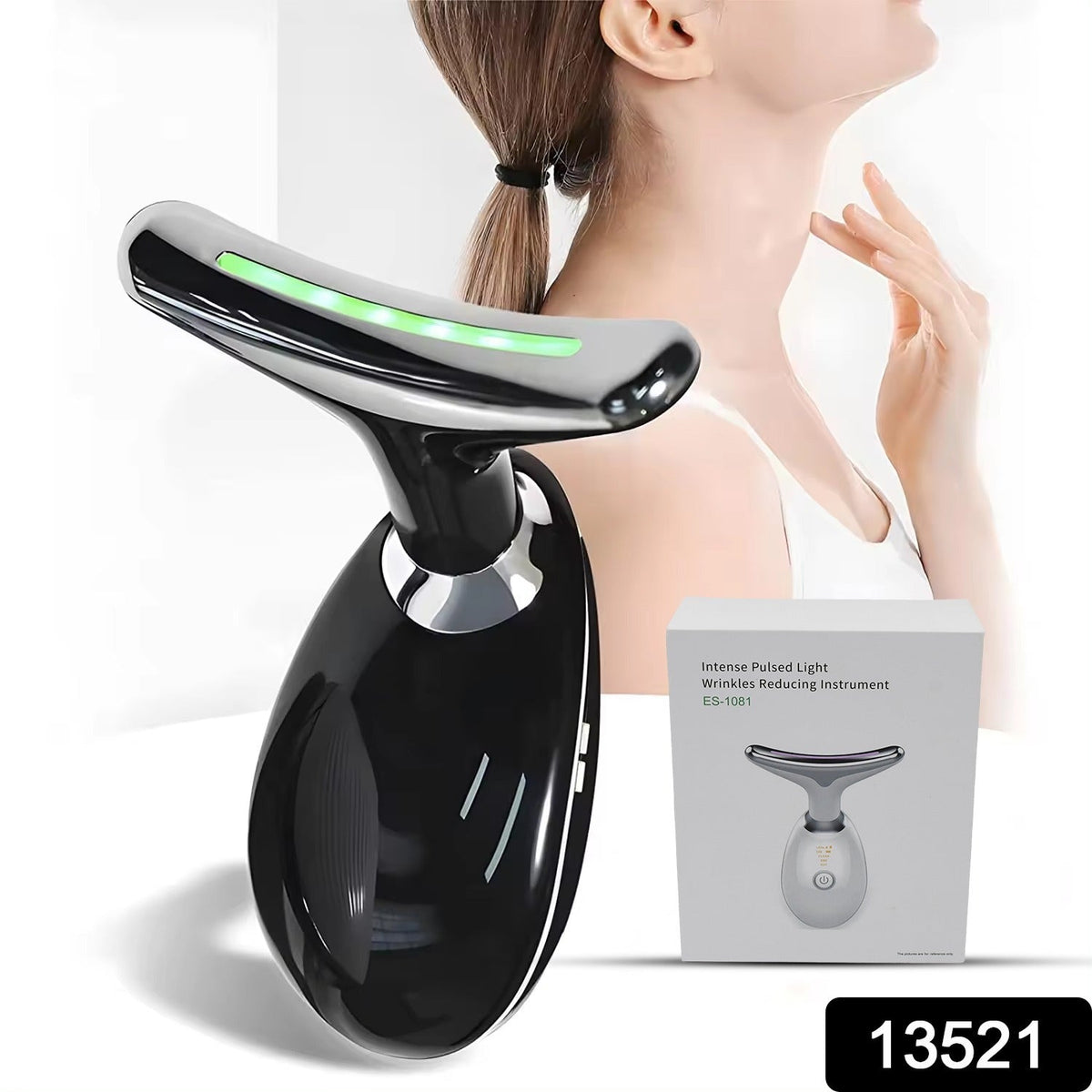 Neck Face Massager – Firming & Wrinkle Removal – side view