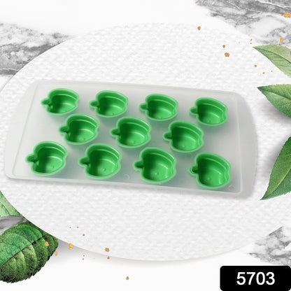 Silicone Fruit Shape Ice Cube Tray – side view