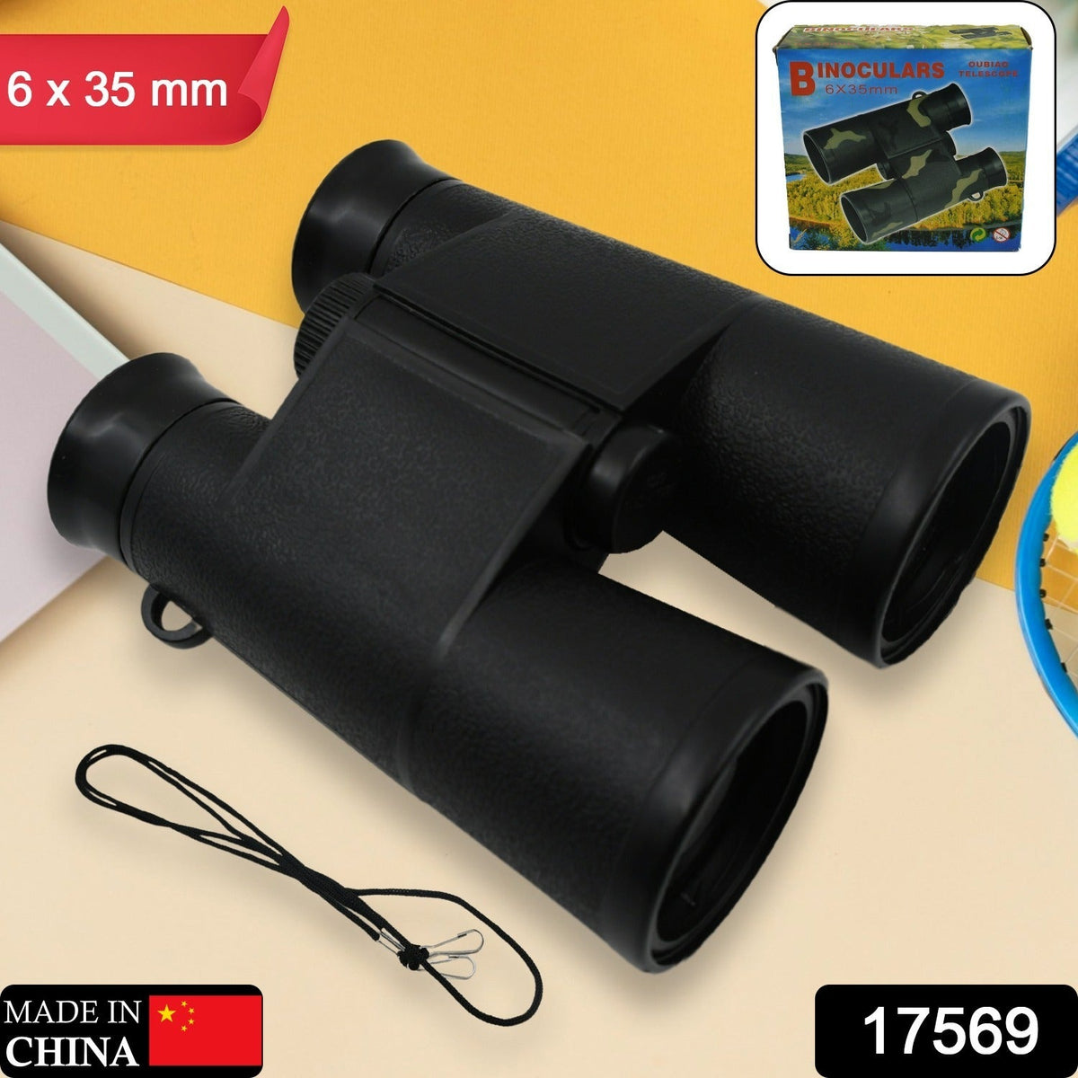Learning Toy Binoculars 6x35mm – Kids Outdoor Fun – view 7