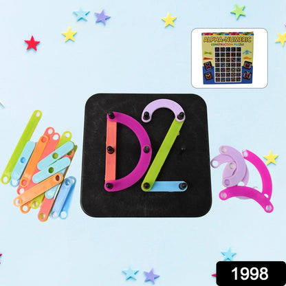 Alphabet Numeric Puzzle – Educational Toy for Kids – side view